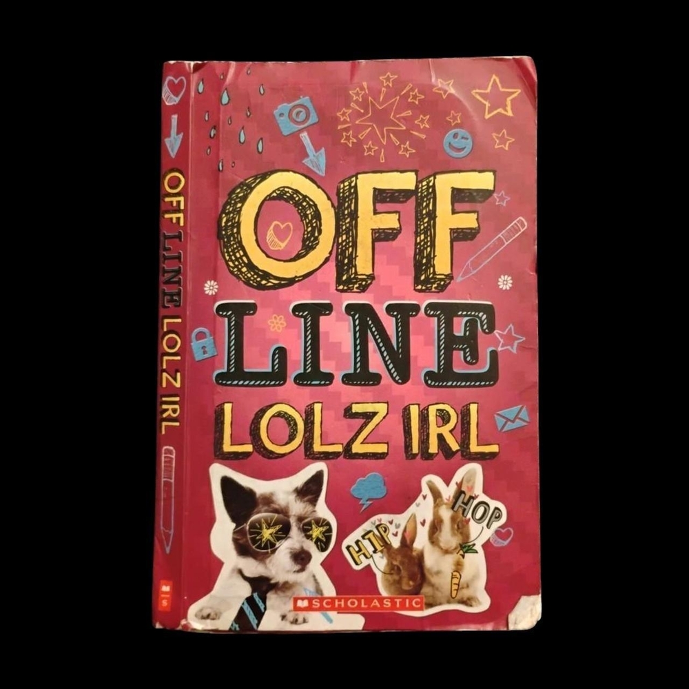 Scholastic 'OFF LINE LOLZ IRL' Book